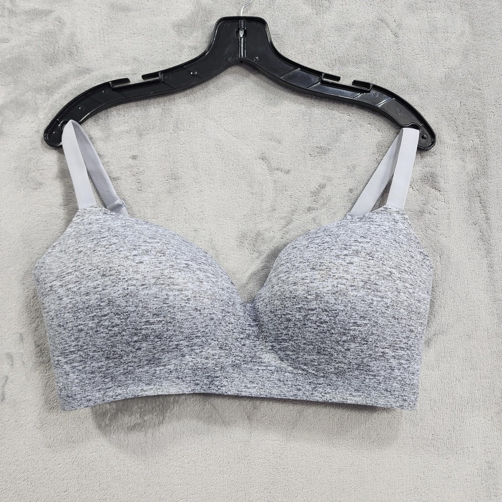 Soma Bra Womens 38DD Gray Enbliss Wireless T-Shirt Lightly Lined Full Coverage
